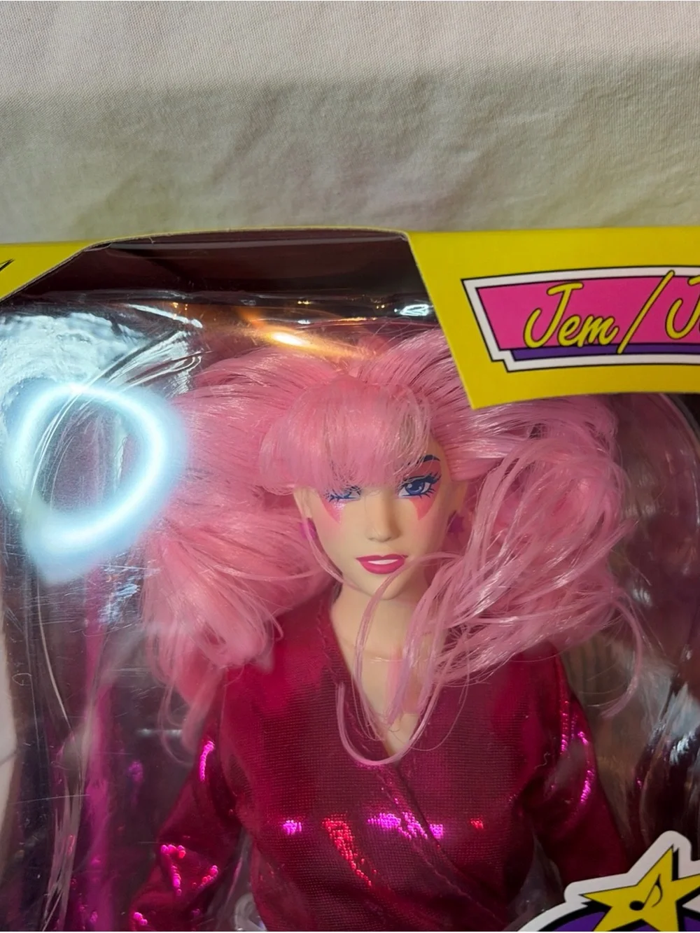 Jem & The Holograms Pink Doll - Collectible Toy